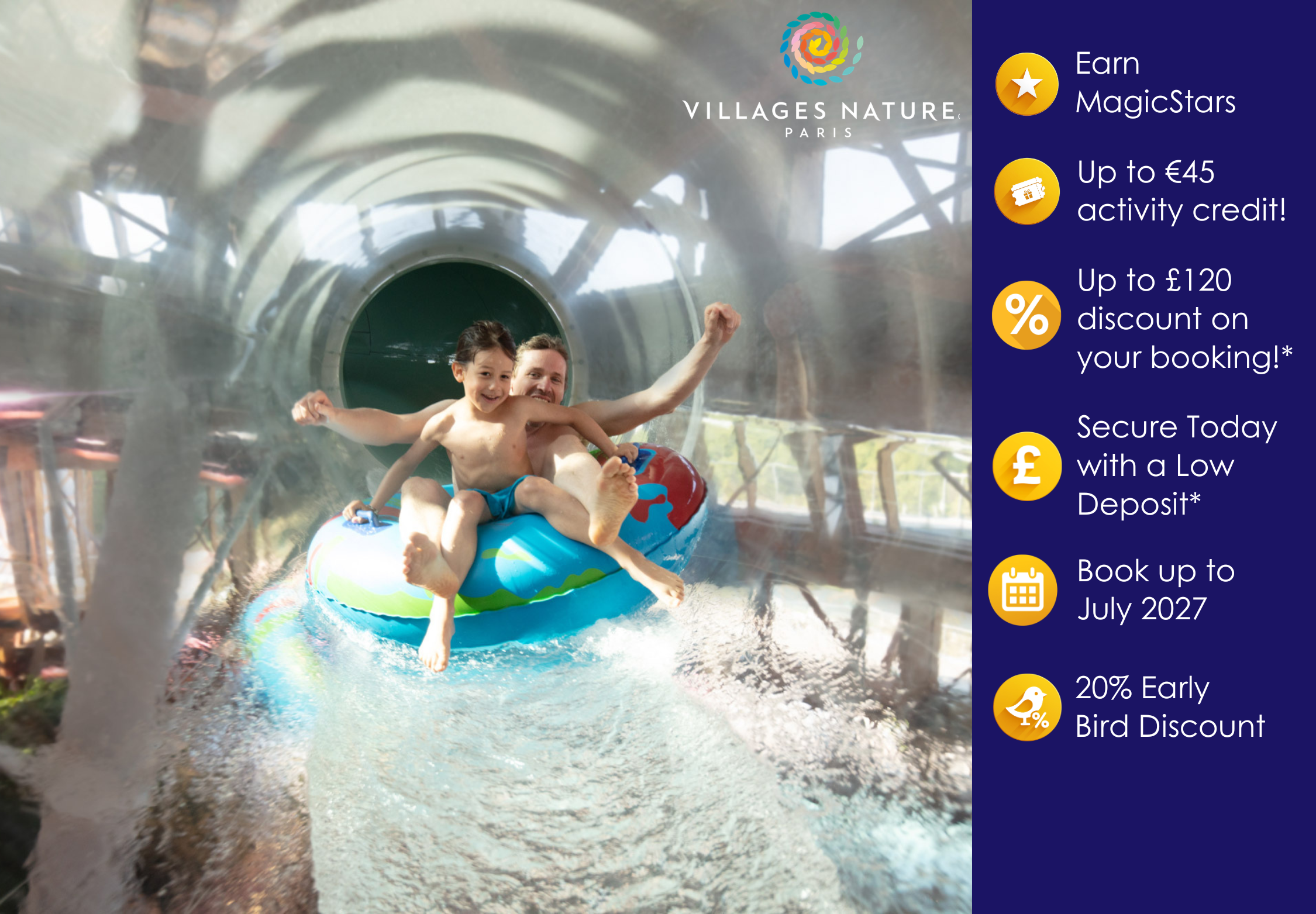 MagicBreaks  Say hello to Les Villages Nature® Paris carousel banner